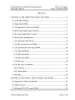 Đồ án ứng dụng của ofdm