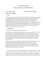 FINAL PROJECT REPORT- ICT