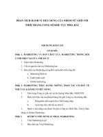 Phân tích hành vi tiêu dùng của nhóm nữ giới với thời trang công sở khu vực phía bắc 