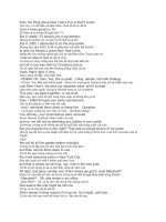 NHỮNG câu hỏi và câu TRẢ lời đơn GIẢN TRONG TIẾNG ANH IELTS  bài 11 