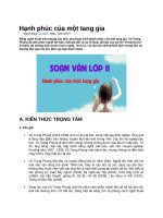 Hạnh phúc của một tang gia