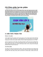 Chí phèo phần hai tác phẩm