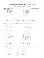 Đại số 9 Chương III Hệ phương trình bậc nhất hai ẩn