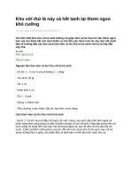 Kho với thứ lá này cá hết tanh lại thơm ngon khó cưỡng