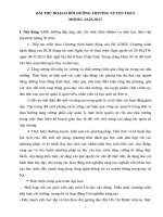 BÀI THU HOẠCH BỒI DƯỠNG THƯỜNG XUYÊN THCS MODUL 24,25,26,27