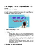 Văn tế nghĩa sĩ cần giuộc phần hai tác phẩm