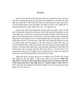 Tiểu luận KTCT: "Phân tích luận điểm: Nền kinh tế thị trường định hướng xã hội chủ nghĩa là nền kinh tế thị trường hiện đại và hội nhập quốc tế. Ý nghĩa lý luận và thực tiễn"