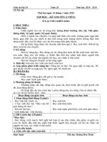 Tuần 20 giáo án lớp 3 soạn theo ĐHPTNLHS năm học 2018   2019 