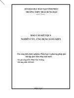 PHÂN DẠNG và PHƯƠNG PHÁP GIẢI bài tập GIAO THOA SÓNG TRÊN mặt nước