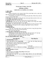 Tuần 21 giáo án lớp 2 soạn theo ĐHPTNLHS năm học 2018   2019 