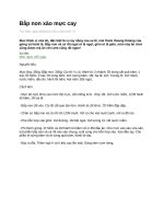 Bắp non xào mực cay