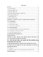 Tình trạng di cư sang trung quốc lao động của người dân (nghiên cứu trường hợp tại xã hoằng trường, huyện hoằng hóa, tỉnh thanh hóa)