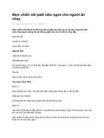 Mực chiên xốt patê siêu ngon cho người ăn chay