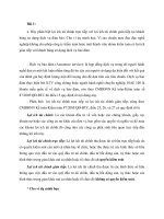 Bài 1 phân biệt lợi ích tài chính trực tiếp với lợi ích tài chính gián tiếp tại khách hàng sử dụng dịch vụ đảm bảo