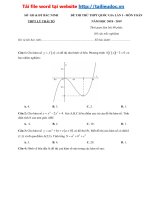 25  đề thi thử THPTQG năm 2019   môn toán   THPT lý thái tổ   bắc ninh   lần 1   file word có lời giải chi tiết image marked 