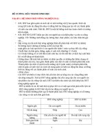 ĐỀ CƯƠNG học phần Đấu tranh sinh học