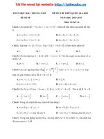 21  đề thi thử THPTQG năm 2019   môn toán   bắc trung nam   đề số 8   file word có lời giải chi tiết image marked 