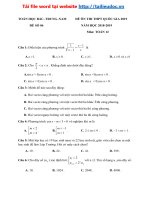 19  đề thi thử THPTQG năm 2019   môn toán   bắc trung nam   đề số 6   file word có lời giải chi tiết image marked 