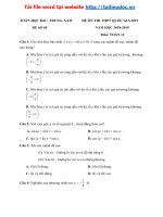 18  đề thi thử THPTQG năm 2019   môn toán   bắc trung nam   đề số 5   file word có lời giải chi tiết image marked 