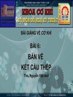 Bản vẽ kết cấu thép