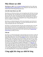 Máy khoan cọc trong công nghiệp