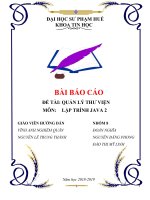 QUẢN lý THƯ VIỆN NHÓM 3 (1)