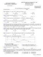 De thi hoc ki  Đe on tap so 1.toan 12