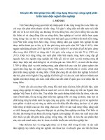 Chuyên đề giải pháp thúc đẩy ứng dụng khoa học công nghệ phát triển toàn diện ngành lâm nghiệp