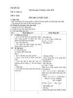 Giáo án lớp 5 Tuần 22 sáng - chiều, 2018