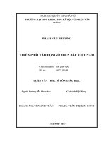 Thiền phái tào động ở miền bắc việt nam (luận văn ths nhân văn khác) 