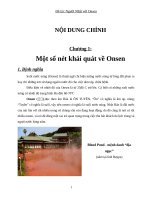 Người nhật với suối nước nóng (onsen)