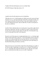 Ý nghĩa lời đề từ bài thơ đàn ghita của lorca 