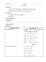 GIÁO ÁN DẠY THÊM TOÁN 6 KÌ I CHỈ IN