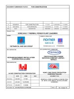 PROPOSAL STEEL MATERIAL FOR PHC PILE OF  HUNG LONG PHUOC MANUFACTURER (ONSHORE)