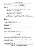 GIÁO ÁN SỐ HỌC 6 KÌ II SOẠN THEO PP MỚI