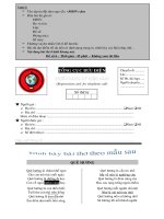 Đề thi tham khảo phần word bằng A Tin học 12