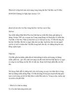 Phân tích vẻ đẹp tình cảm cách mạng trong trong bài thơ việt bắc của tố hữu 