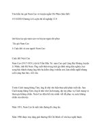 Tìm hiểu tác giả nam cao và truyện ngắn chí phèo 