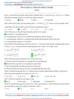 Trọn bộ các câu hỏi thường gặp môn vậy lý theo chủ đề có đáp án THPT 2018