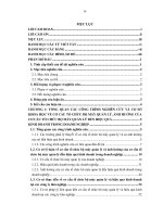 Ảnh hưởng của cơ cấu tổ chức bộ máy quản lý đến hiệu quả kinh doanh tại các công ty lâm nghiệp nhà nước trên địa bàn các tỉnh phía Bắc Việt Nam.