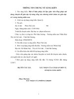 SKKN một số biện pháp chỉ đạo giáo viên lồng ghép nội dung chuyên đề giáo dục kỹ năng sống vào chương trình CSGD trẻ trong trường mầm non