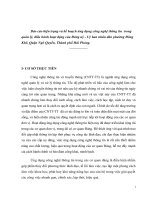 Báo cáo hiện trạng và kế hoạch ứng dụng công nghệ thông tin  trong quản lý, điều hành hoạt động của đảng uỷ   uỷ ban nhân dân phường đông khê 