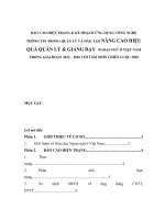 BÁO cáo HIỆN TRẠNG  kế HOẠCH ỨNG DỤNG CÔNG NGHỆ THÔNG TIN TRONG QUẢN lý và đào tạo NÂNG CAO HIỆU QUẢ QUẢN lý  GIẢNG dạy  NGOẠI NGỮ ở VIỆT NAM 