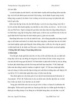 Tiểu luận tìm hiểu về tình hình và phát triển hoạt động kiểm toán độc lập