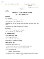 giáo án tin học theo chuẩn KTKN tiểu học