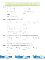 Mũ   logarit   CHƯƠNG 2  GT  DẠNG 1  TÍNH đạo hàm   file word image marked 