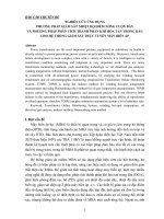 NGHIÊN CỨU ỨNG DỤNG PHƯƠNG PHÁP GIÁM SÁT NHIỆT ĐỘ ĐIỂM NÓNG CUỘN DÂY VÀ PHƯƠNG PHÁP PHÂN TÍCH THÀNH PHẦN KHÍ HÒA TAN TRONG DẦU CHO HỆ THỐNG GIÁM SÁT TRỰC TUYẾN MÁY BIẾN ÁP (DGA)