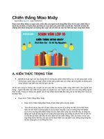 Chiến thắng mtao mxây