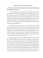 Nghiên cứu các nhân tố ảnh hưởng đến hoạt động của chuỗi cung ứng tại các doanh nghiệp kinh doanh bán lẻ việt nam (tt) 