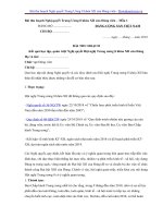 BÀI THU HOẠCH Kết quả học tập, quán triệt Nghị quyết Hội nghị Trung ương 8 khóa XII của Đảng